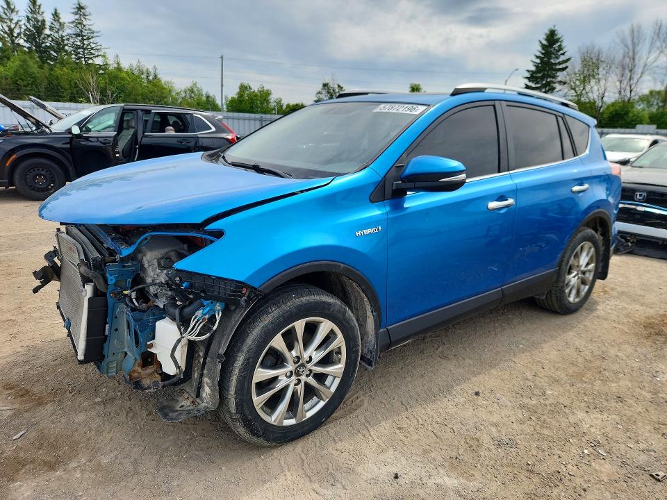 2016 Toyota Rav 4 VIN JTMDJREV7GD030302 COPART salvage auction — FRONT END, On - Permit Salvage, sold $250 on 2026-07-23 (photo 1)