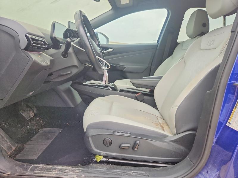 2022 Volkswagen Id.4 VIN WVGUNPE21NP070042 COPART salvage auction — WATER/FLOOD, Tx - Salvage Title-Flood Damage, sold $8,700 on 2026-08-05 (photo 7)