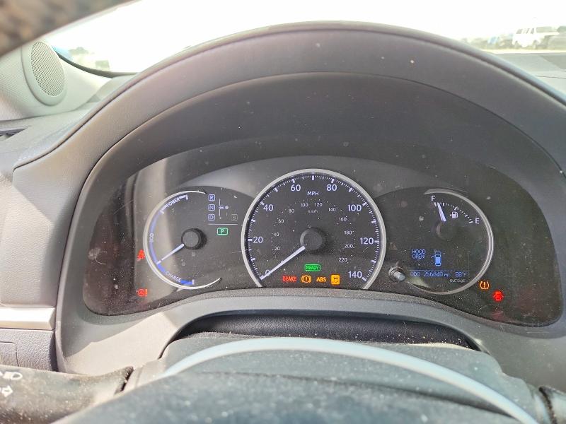 2012 Lexus Ct VIN JTHKD5BH3C2083587 COPART salvage auction — FRONT END, Ca - Salvage Certificate, sold $3,350 on 2026-07-07 (photo 9)