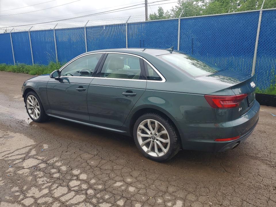 2018 Audi A4 VIN WAUBNAF47JN005031 COPART salvage auction — FRONT END, Ns - Cert Of Registration, sold $4,800 on 2026-07-16 (photo 2)