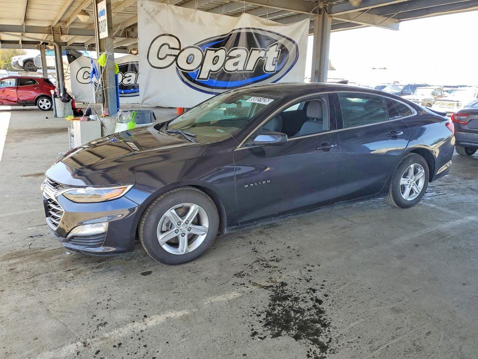 2023 Chevrolet Malibu VIN 1G1ZD5STXPF169412 COPART salvage auction — REAR END, Ca - Non-Repairable Vehicle Cert, sold $100 on 2026-08-03 (photo 1)