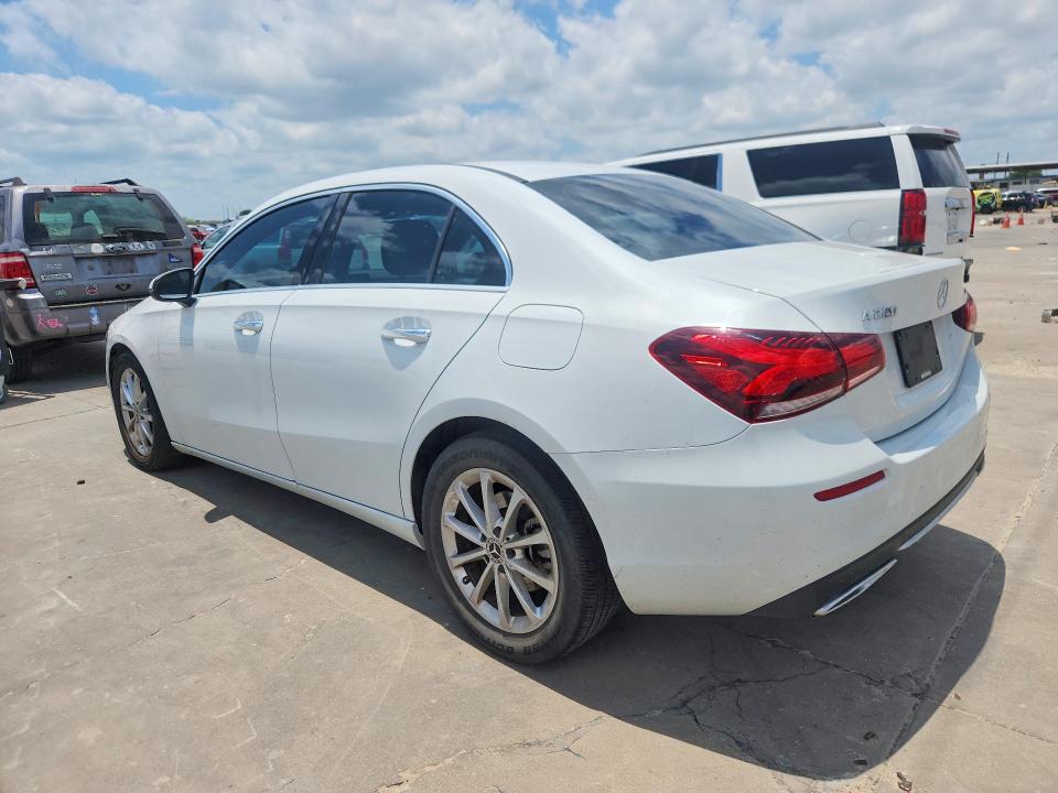 2020 Mercedes-benz A-klasse VIN WDD3G4EB0LW042332 COPART salvage auction — NORMAL WEAR, Tx - Cert Of Title-Rebuilt Salvage, sold $8,200 on 2026-07-09 (photo 2)