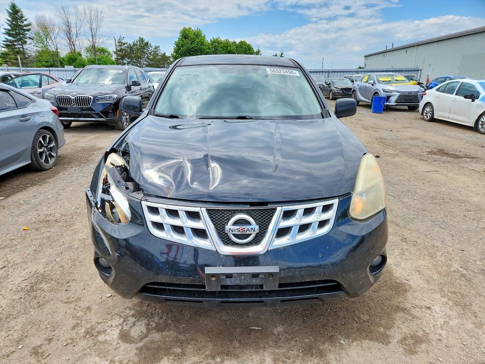 2013 Nissan Rogue sport VIN JN8AS5MTXDW012261 COPART salvage auction — REAR END, On - Permit No Brand - Unfit, sold $400 on 2026-07-07 (photo 5)