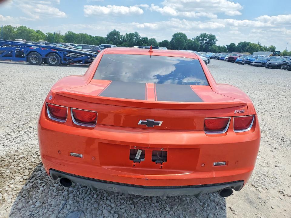 2012 Chevrolet Camaro VIN 2G1FC1E38C9191566 COPART salvage auction — FRONT END, Oh - Dealer Only Salvage Title, sold $1,000 on 2026-07-09 (photo 6)