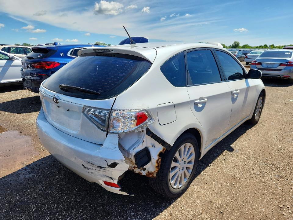 2011 Subaru Impreza VIN JF1GH6B60BH824876 COPART salvage auction — MECHANICAL, IL - SALVAGE CERTIFICATE, sold $275 on 2026-07-16 (photo 3)