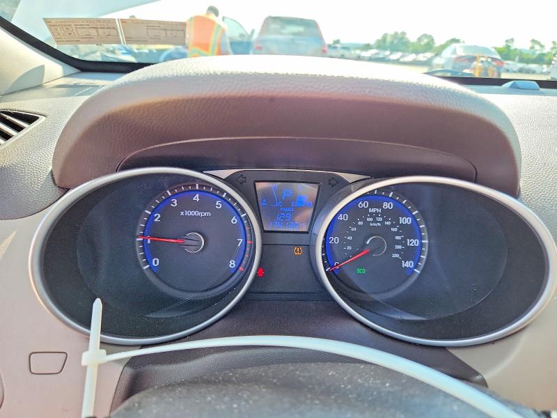 2014 Hyundai Tucson VIN KM8JUCAG9EU798273 COPART salvage auction — REAR END, Pa - Certificate Of Salvage, sold $1,500 on 2026-07-07 (photo 9)