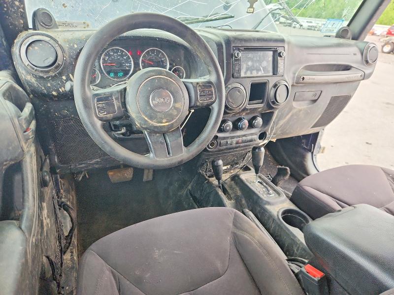 2013 Jeep Wrangler / VIN 1C4AJWAG4DL546028 COPART salvage auction — ROLLOVER, Me - Cert Of Title-Salvage Collisio, sold $1,550 on 2026-07-10 (photo 8)