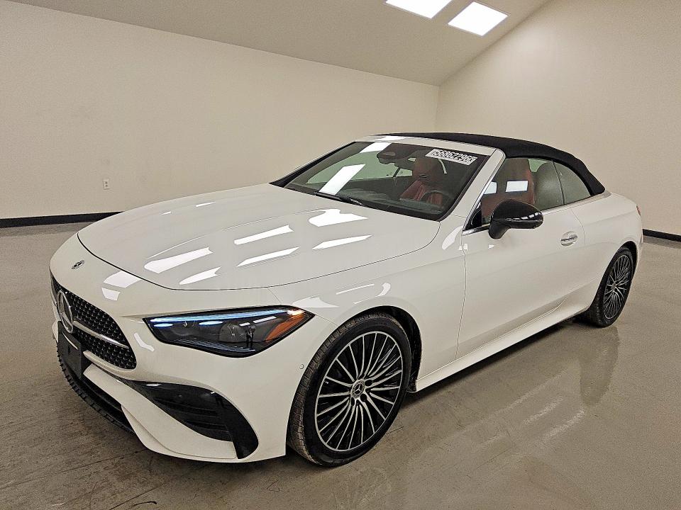 2026 Mercedes-benz Cle-class VIN W1KMK6BB9TF093217 COPART salvage auction — MINOR DENT/SCRATCHES, Tx - Certificate Of Title, sold $56,500 on 2026-07-02 (photo 1)