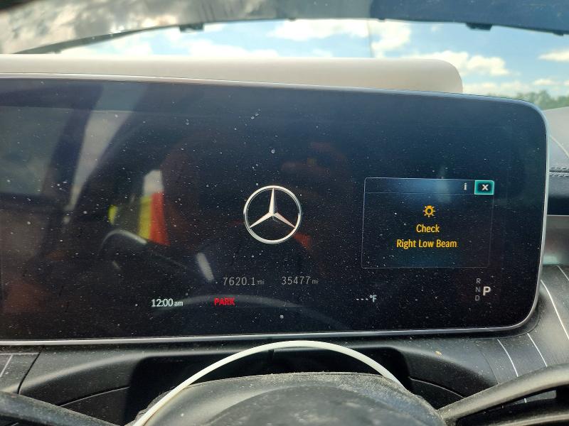 2023 Mercedes-benz C-klasse amg VIN W1KAF8HB5PR148440 COPART salvage auction — FRONT END, Nc - Salvage Certificate Of Title, sold $10,400 on 2026-07-27 (photo 9)