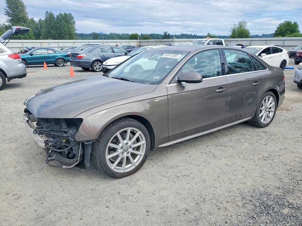 2014 Audi A4 VIN WAUFFAFL5EN024236 COPART salvage auction — FRONT END, Wa - Bill Of Sale, sold $2,450 on 2026-07-06 (photo 1)