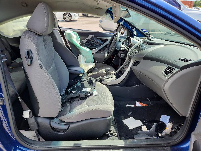 2013 Hyundai Elantra VIN KMHDH6AE8DU019834 COPART salvage auction — FRONT END, Fl - Cert Of Title Slvg Rebuildable, sold $375 on 2026-07-14 (photo 7)