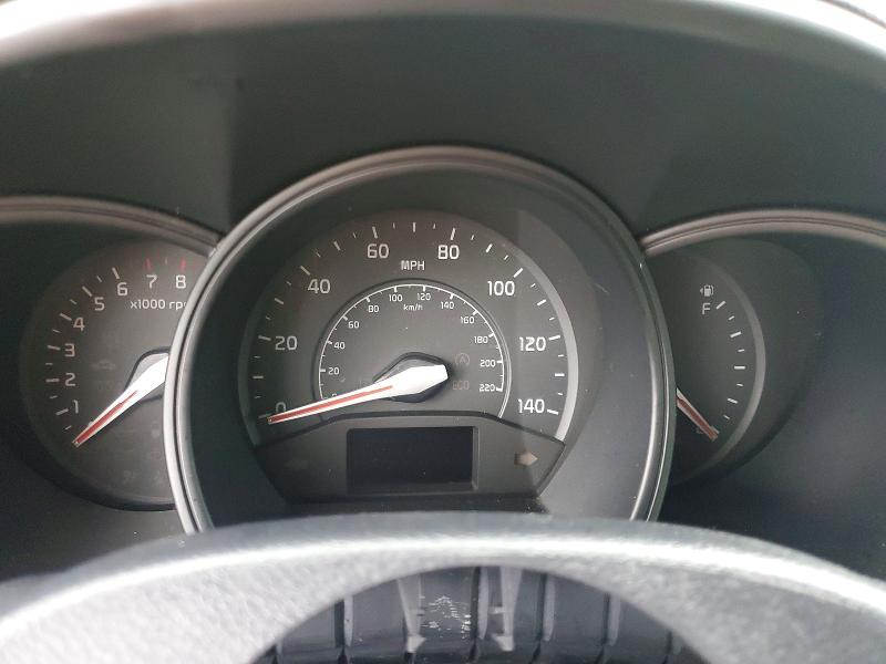 2013 Kia Rio VIN KNADM4A37D6170930 COPART salvage auction — FRONT END, Oh - Cert Of Title-Salvage, sold $250 on 2026-07-08 (photo 9)