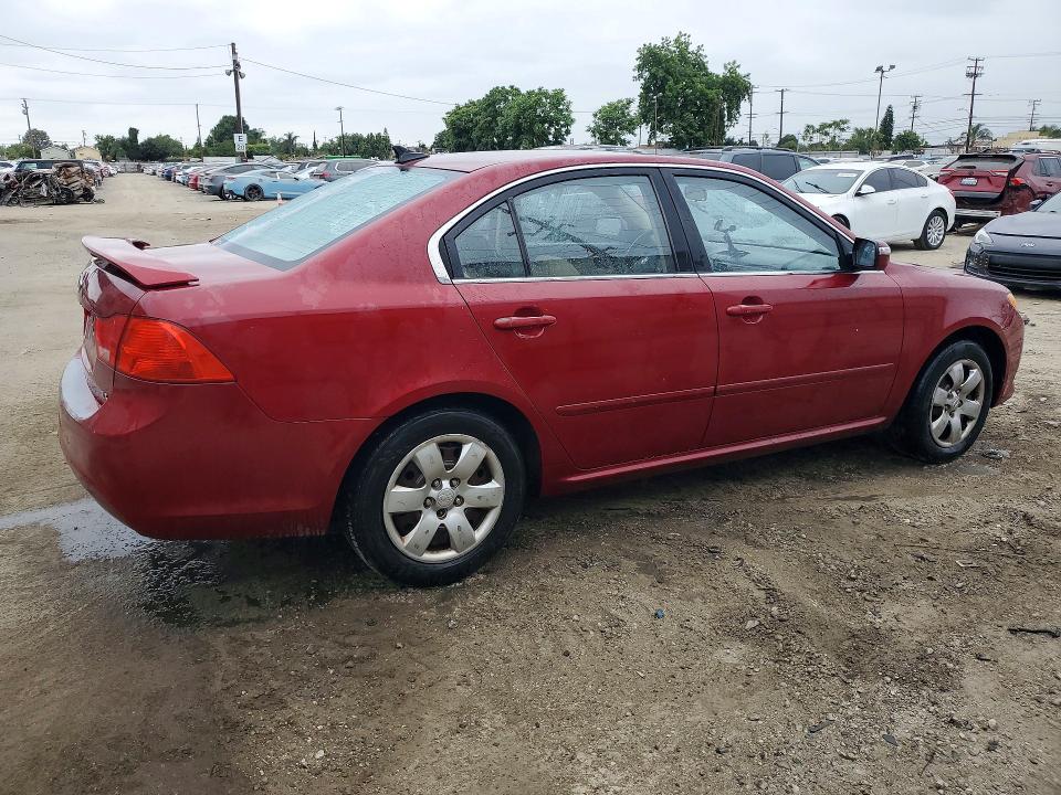 2009 Kia Optima VIN KNAGE228195354007 COPART salvage auction — MINOR DENT/SCRATCHES, CA - SALVAGE CERTIFICATE, sold $600 on 2026-07-02 (photo 3)