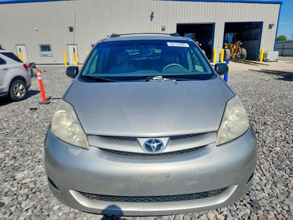 2008 Toyota Sienna VIN 5TDZK23C08S109165 COPART salvage auction — HAIL, Wi - Junked Vehicle Bill Of Sale, sold $600 on 2026-07-06 (photo 5)