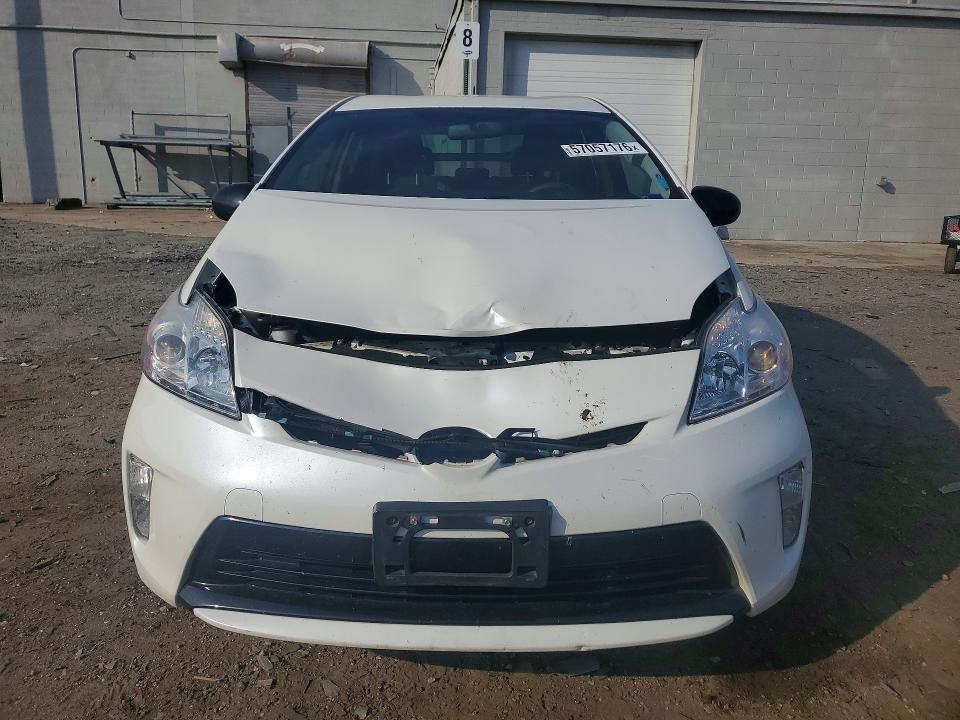 2013 Toyota Prius VIN JTDKN3DU3D5539715 COPART salvage auction — FRONT END, Va - Cert Of Title - Salvage, sold $3,350 on 2026-07-15 (photo 5)