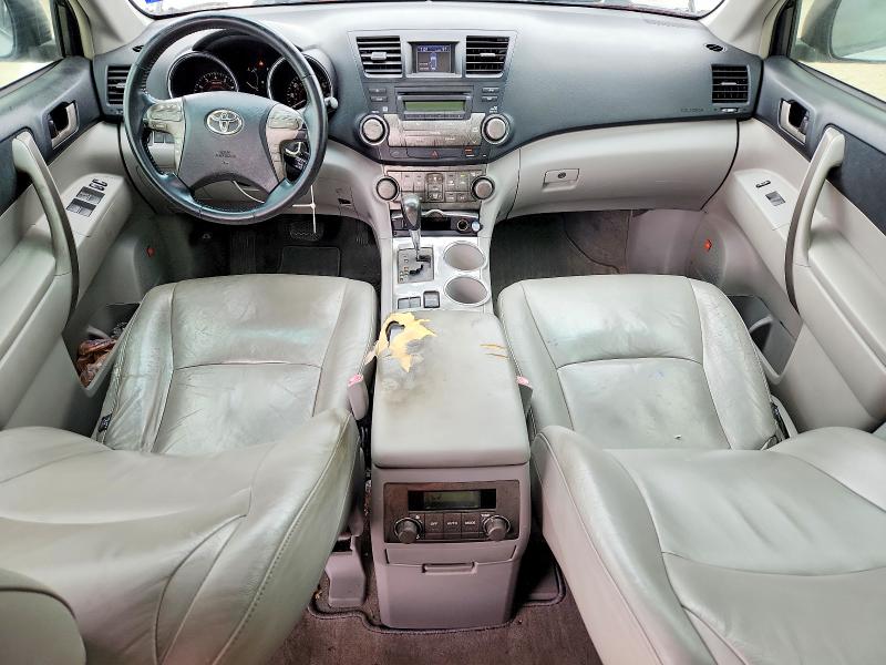 2009 Toyota Highlander VIN JTEDS43A892084458 COPART salvage auction — REAR END, Tx - Salvage Vehicle Title, sold $2,700 on 2026-07-24 (photo 8)