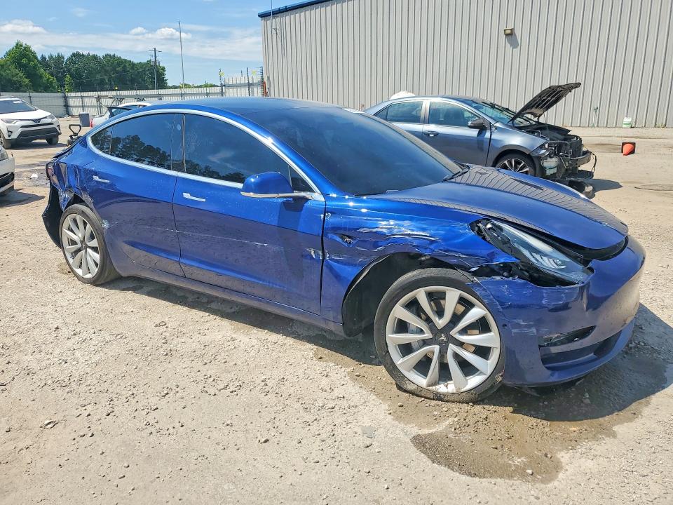 2020 Tesla VIN 5YJ3E1EB7LF651047 COPART salvage auction — REAR END, Sc - Cert Of Title-Salvage, sold $4,600 on 2026-07-20 (photo 4)