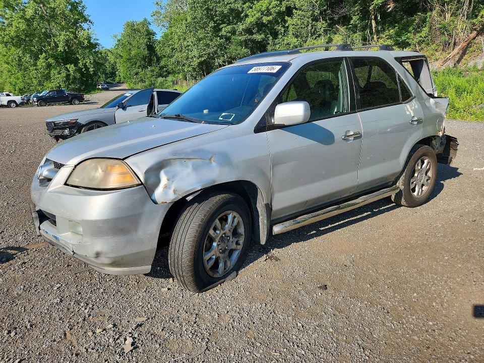2004 Acura Mdx VIN 2HNYD18954H512378 COPART salvage auction — REAR END, NY - MV-907A SALVAGE CERTIFICATE, sold $425 on 2026-07-09 (photo 1)