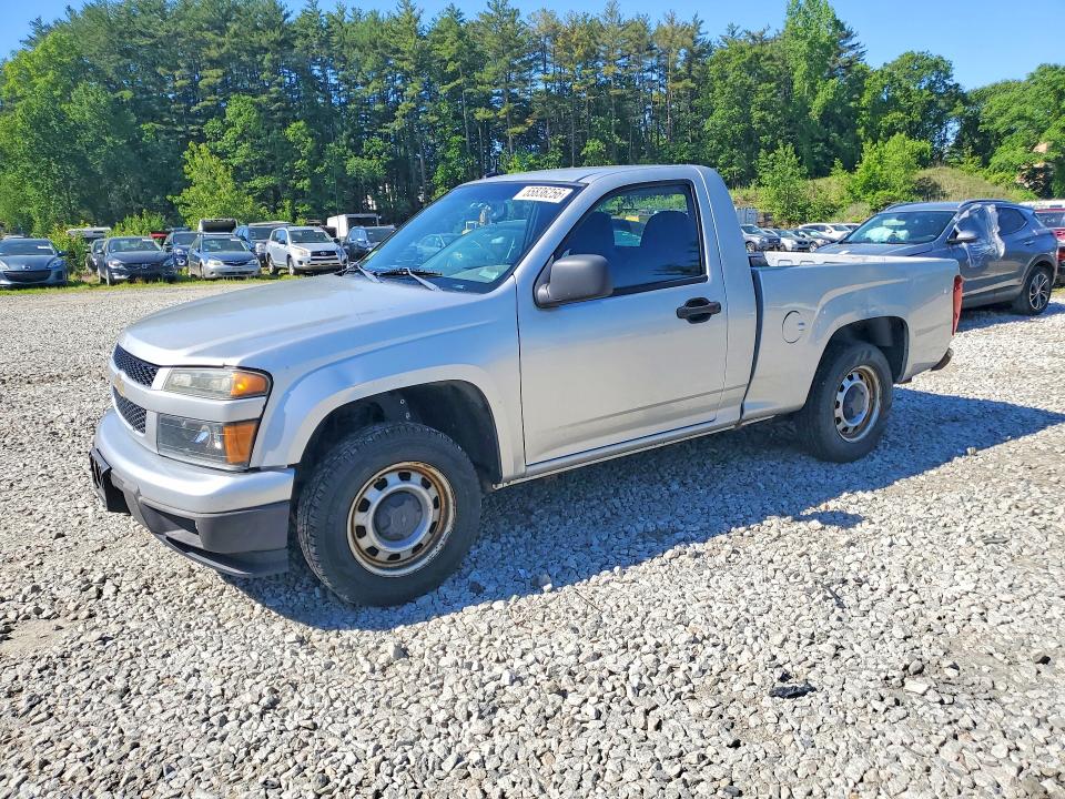 2010 Chevrolet Colorado VIN 1GCCSBD97A8110381 COPART salvage auction — FRAME DAMAGE, Ma - Certificate Of Title, sold $475 on 2026-07-09 (photo 1)