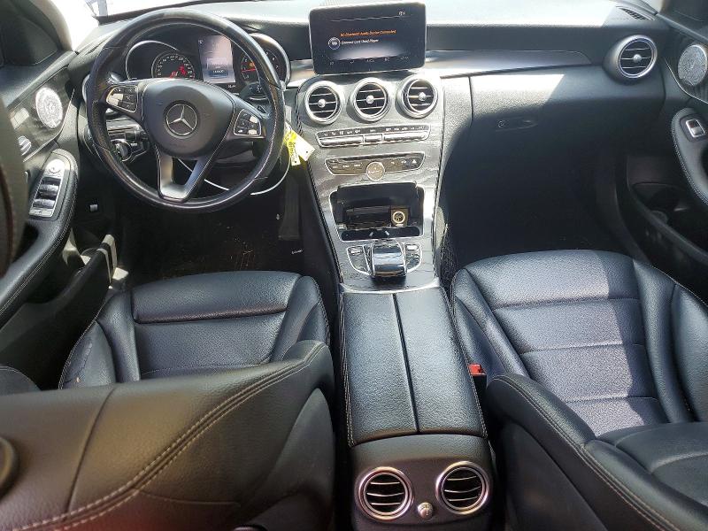2016 Mercedes-benz C-klasse VIN 55SWF4KB0GU152286 COPART salvage auction — WATER/FLOOD, MD - CERT OF SALVAGE-FLOOD DAMAGE, sold $2,850 on 2026-07-02 (photo 8)