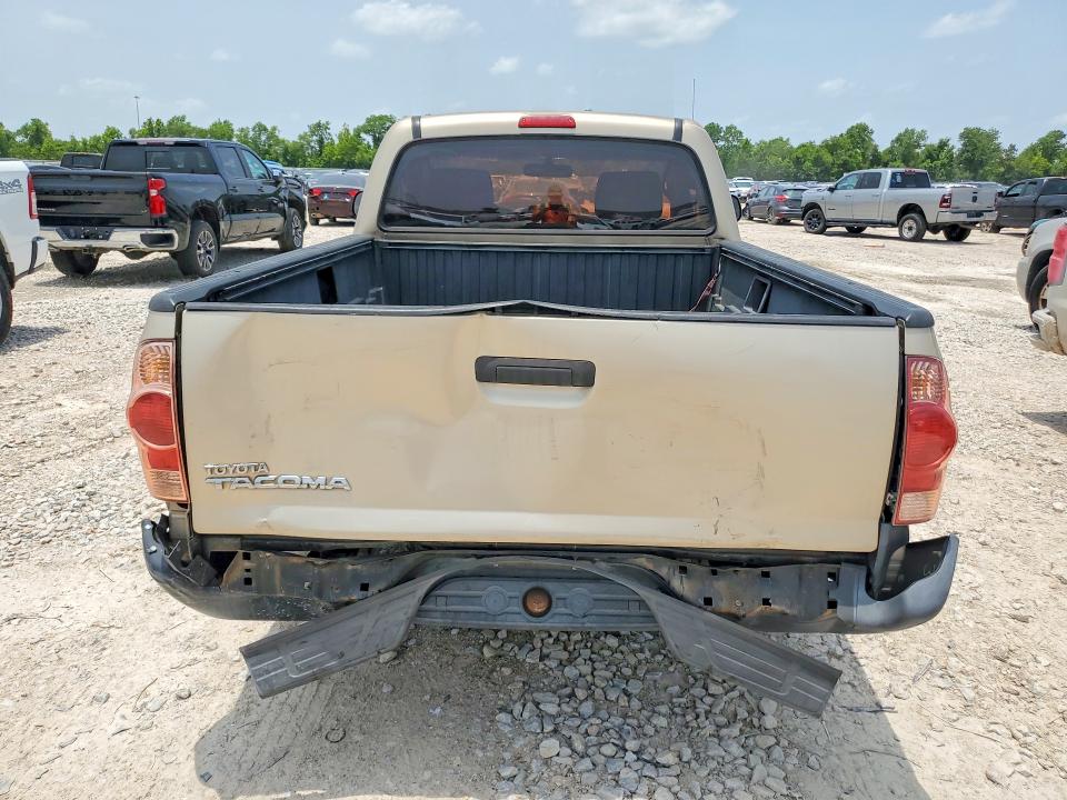 2006 Toyota Tacoma VIN 5TENX22N86Z184568 COPART salvage auction — REAR END, Tx - Salvage Vehicle Title, sold $2,600 on 2026-07-07 (photo 6)