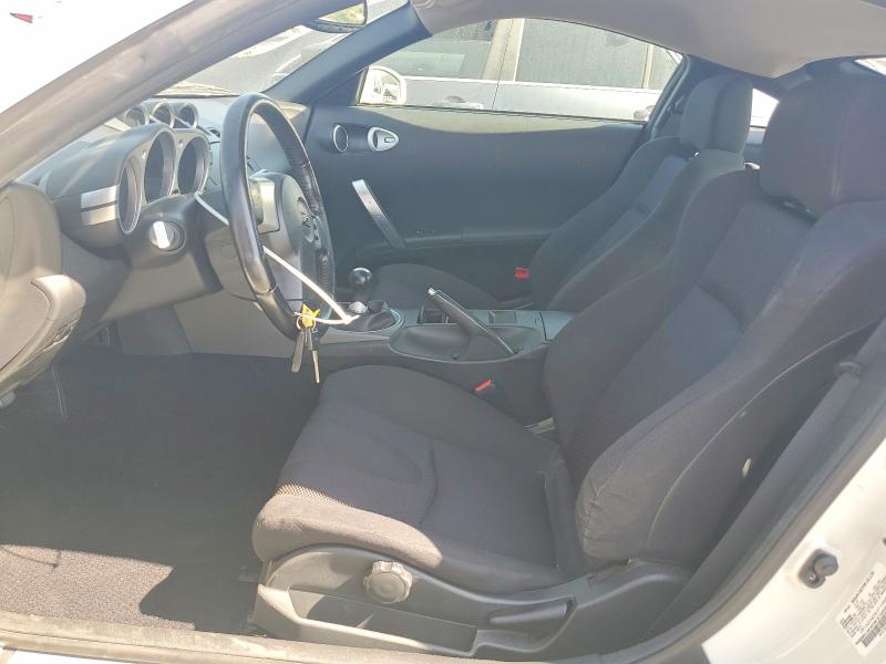 2003 Nissan 350z VIN JN1AZ34D63T105897 COPART salvage auction — FRONT END, CA - SALVAGE CERTIFICATE, sold $3,500 on 2026-07-16 (photo 7)