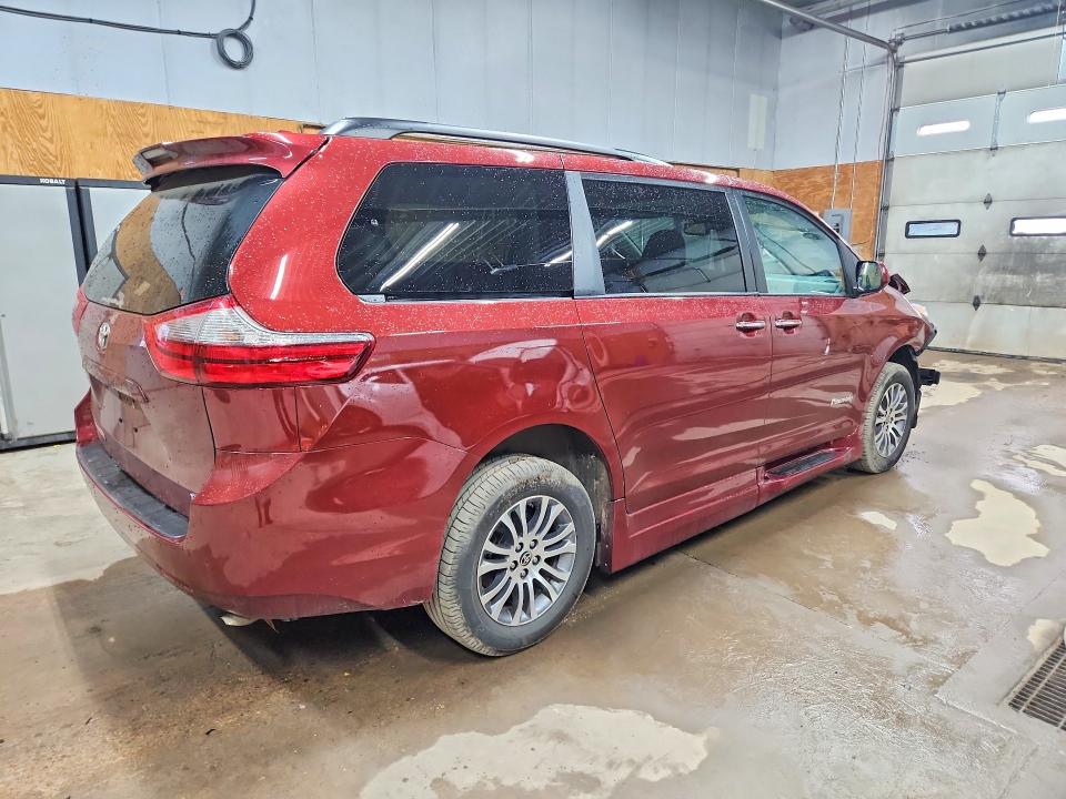 2020 Toyota VIN 5TDYZ3DC6LS057044 COPART salvage auction — FRONT END, MI - CERTIFICATE OF TITLE, sold $21,600 on 2026-07-08 (photo 3)