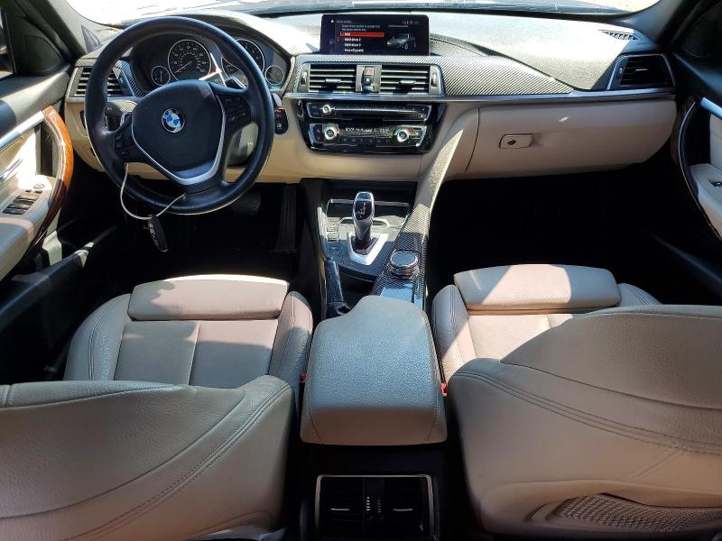 2018 BMW 3er VIN WBA8D9C55JA607653 COPART salvage auction — FRONT END, NY - MV-907A SALVAGE CERTIFICATE, sold $600 on 2026-07-21 (photo 8)