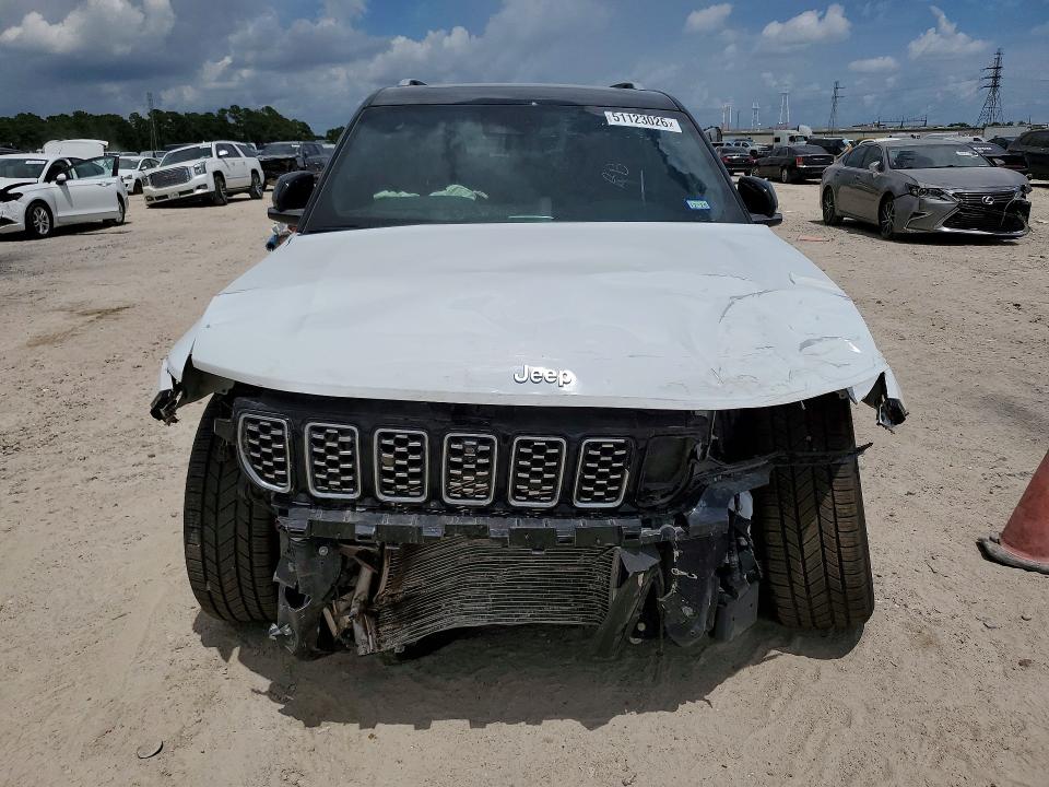 2023 Jeep Grand cherokee VIN 1C4RJYE69P8788739 COPART salvage auction — FRONT END, Tx - Salvage Vehicle Title, sold $11,800 on 2026-07-02 (photo 5)