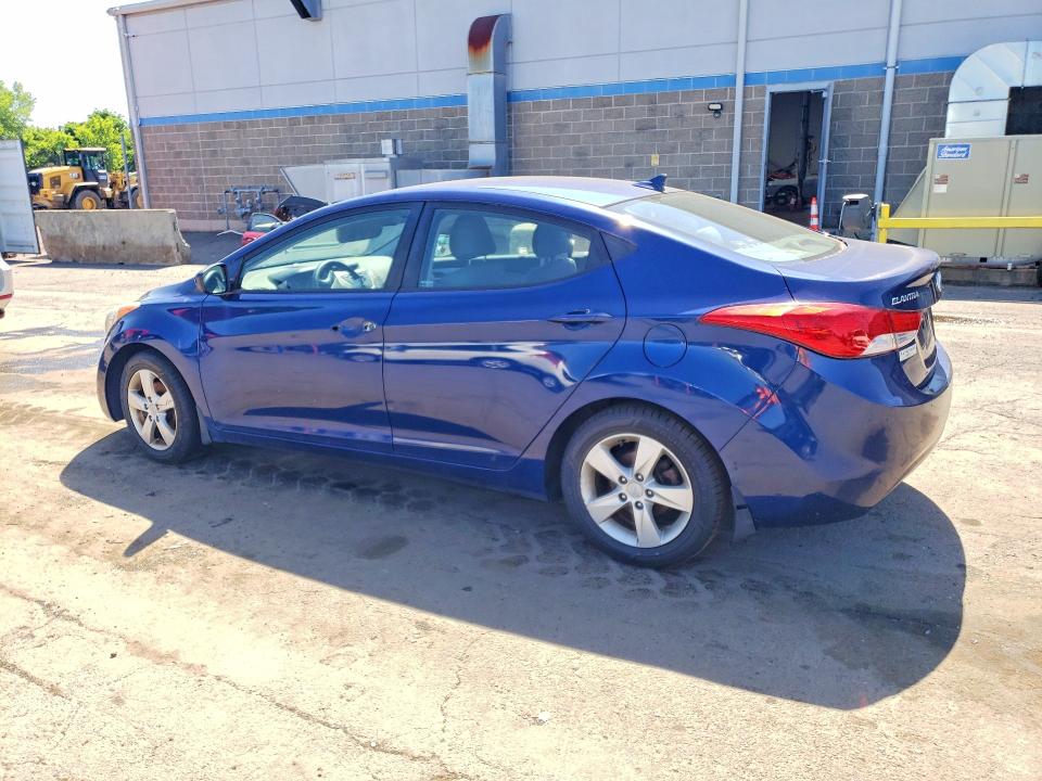 2013 Hyundai Elantra VIN KMHDH4AE2DU503275 COPART salvage auction — SIDE, Ct - Cert Of Title-Salvage, sold $675 on 2026-07-17 (photo 2)