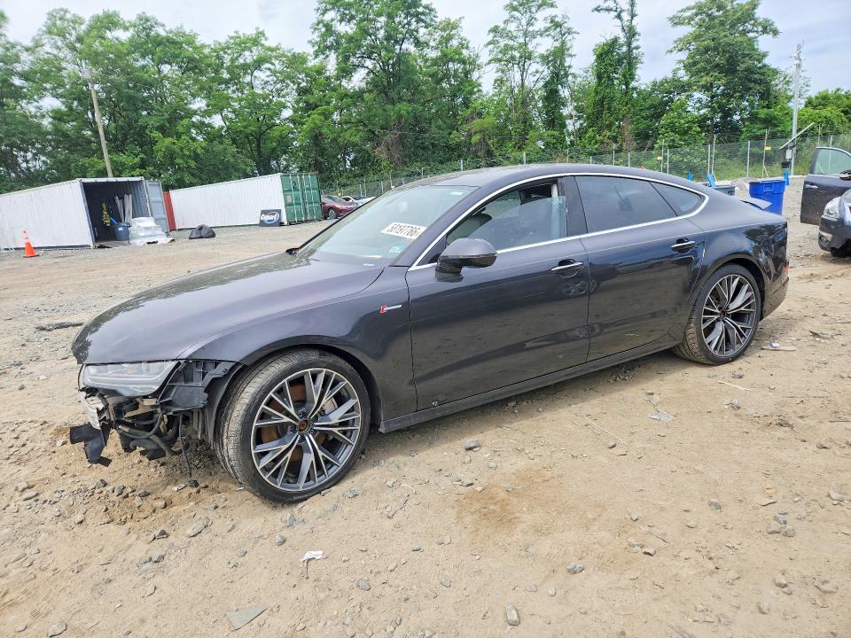 2016 Audi A7 VIN WAUWGAFC3GN025451 COPART salvage auction — MECHANICAL, Wv - Certificate Of Title (P), sold $5,700 on 2026-07-28 (photo 1)