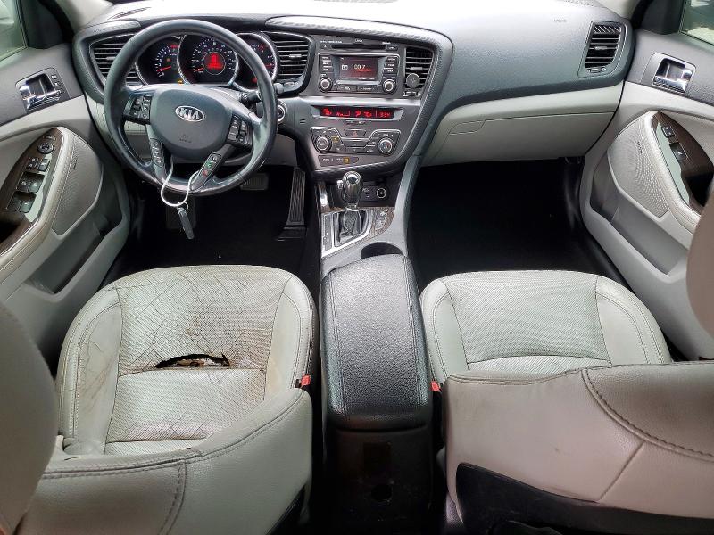 2013 Kia VIN 5XXGN4A76DG124099 COPART salvage auction — REAR END, Ca - Salvage Certificate, sold $850 on 2026-07-09 (photo 8)