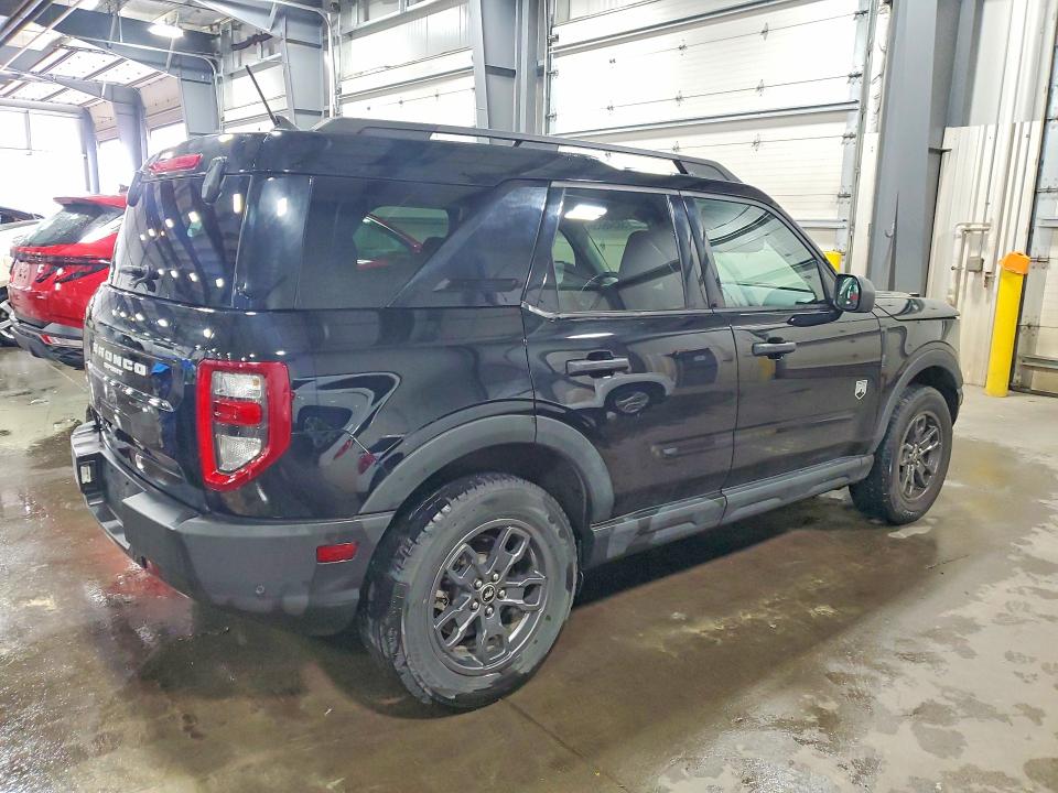 2022 Ford Bronco VIN 3FMCR9B65NRD02993 COPART salvage auction — HAIL, Mn - Cert Of Title-Salvage, sold $12,300 on 2026-07-28 (photo 3)