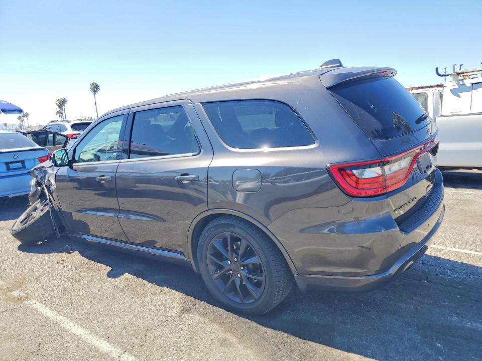 2018 Dodge Durango VIN 1C4SDHCT6JC289919 COPART salvage auction — FRONT END, Ca - Salvage Certificate, sold $5,500 on 2026-07-28 (photo 2)