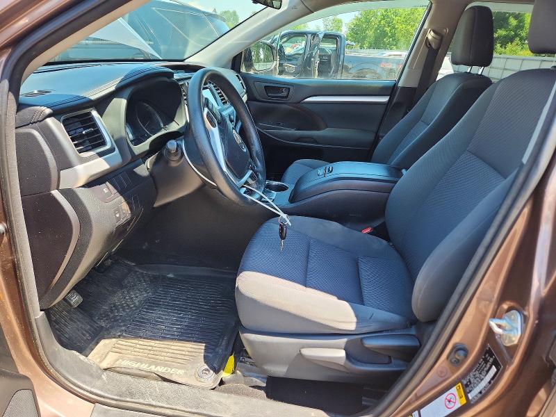 2018 Toyota Highlander VIN 5TDBZRFH4JS872177 COPART salvage auction — SIDE, NY - MV-907A SALVAGE CERTIFICATE, sold $7,000 on 2026-07-06 (photo 7)