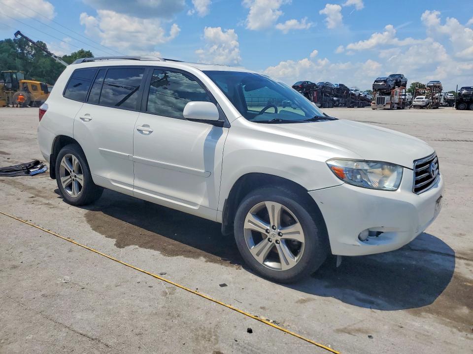 2009 Toyota Highlander VIN JTEES43A792142970 COPART salvage auction — SIDE, Tn - Salvage Certificate, sold $1,750 on 2026-07-20 (photo 4)