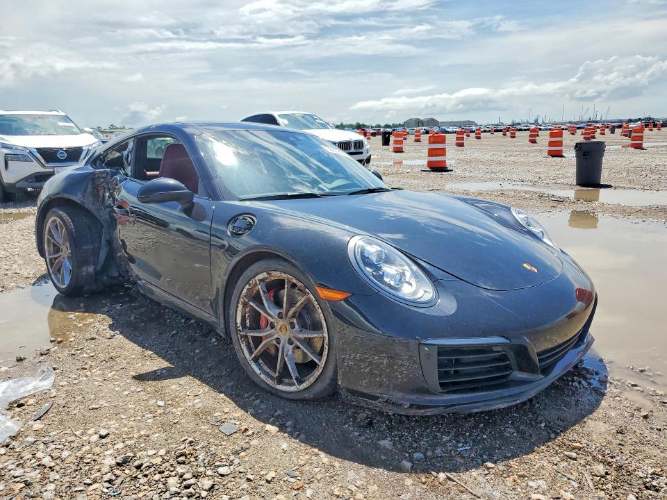 2019 Porsche 911 VIN WP0AB2A9XKS115400 COPART salvage auction — REAR END, Tx - Salvage Vehicle Title, sold $25,500 on 2026-07-30 (photo 4)