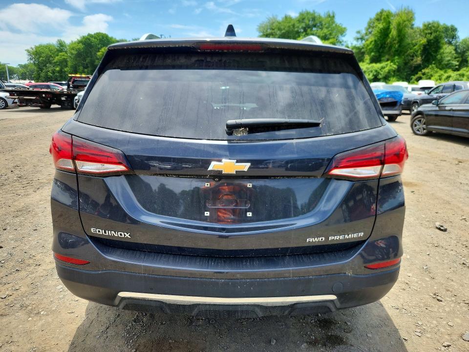 2022 Chevrolet Equinox VIN 3GNAXXEV2NS115056 COPART salvage auction — FRONT END, Ma - Cert Of Title-Salvage, sold $8,500 on 2026-07-02 (photo 6)