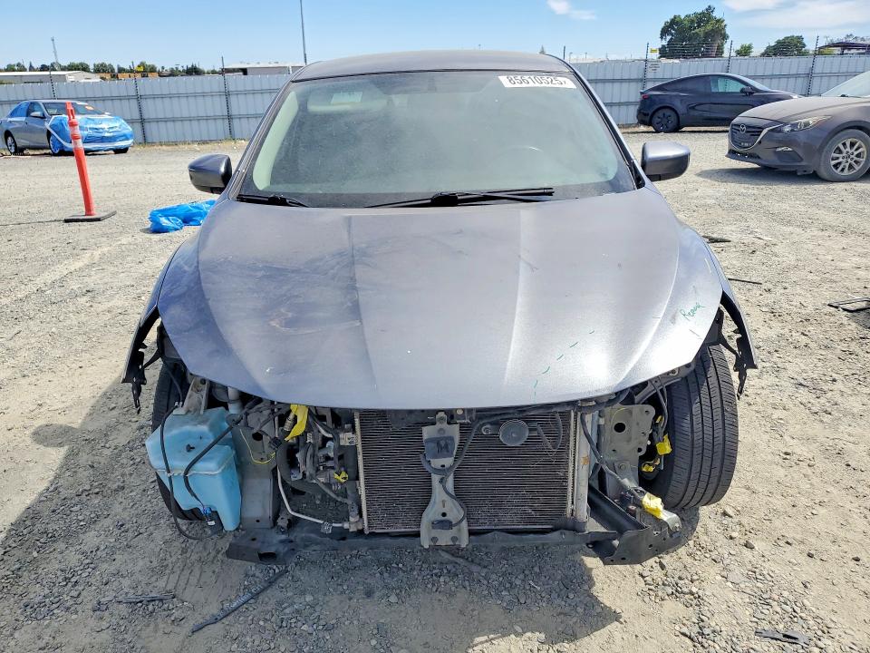 2019 Nissan Sentra VIN 3N1AB7AP8KY293015 COPART salvage auction — FRONT END, Ca - Salvage Certificate, sold $1,600 on 2026-07-09 (photo 5)