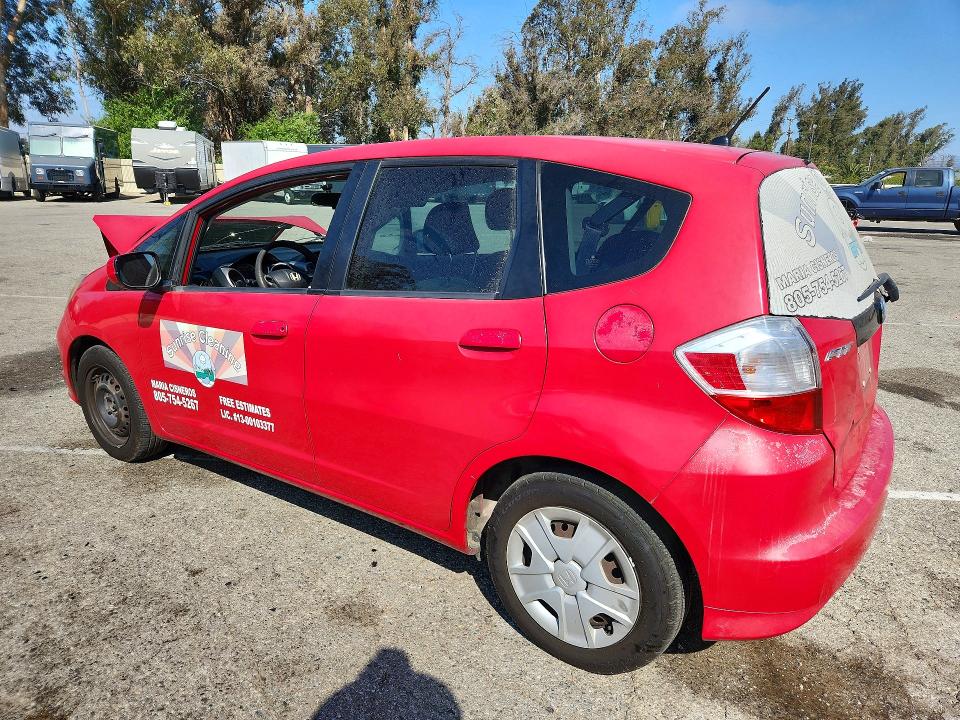 2012 Honda VIN JHMGE8H37CC038923 COPART salvage auction — FRONT END, Ca - Salvage Certificate, sold $425 on 2026-07-31 (photo 2)