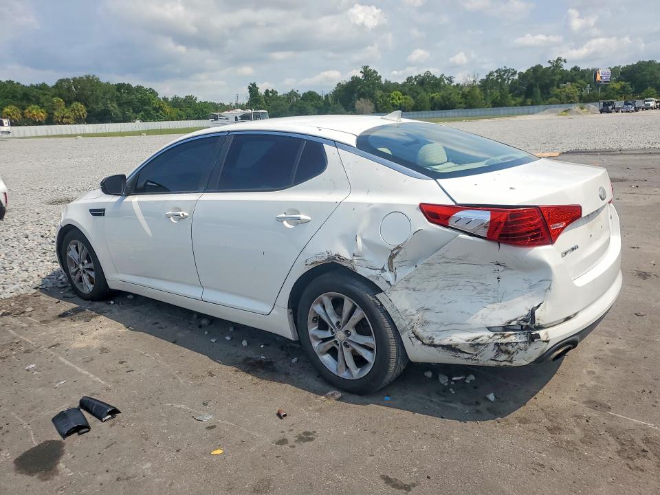 2013 Kia Optima VIN 5XXGM4A79DG195171 COPART salvage auction — REAR END, Fl - Cert Of Title Slvg Rebuildable, sold $675 on 2026-07-13 (photo 2)