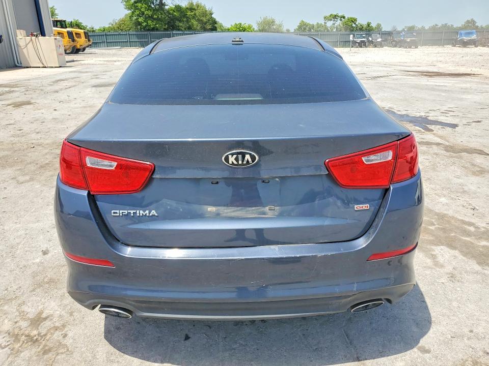 2015 Kia Optima VIN KNAGM4A78F5547855 COPART salvage auction — MINOR DENT/SCRATCHES, Mo - Certificate Of Title, sold $1,450 on 2026-07-06 (photo 6)