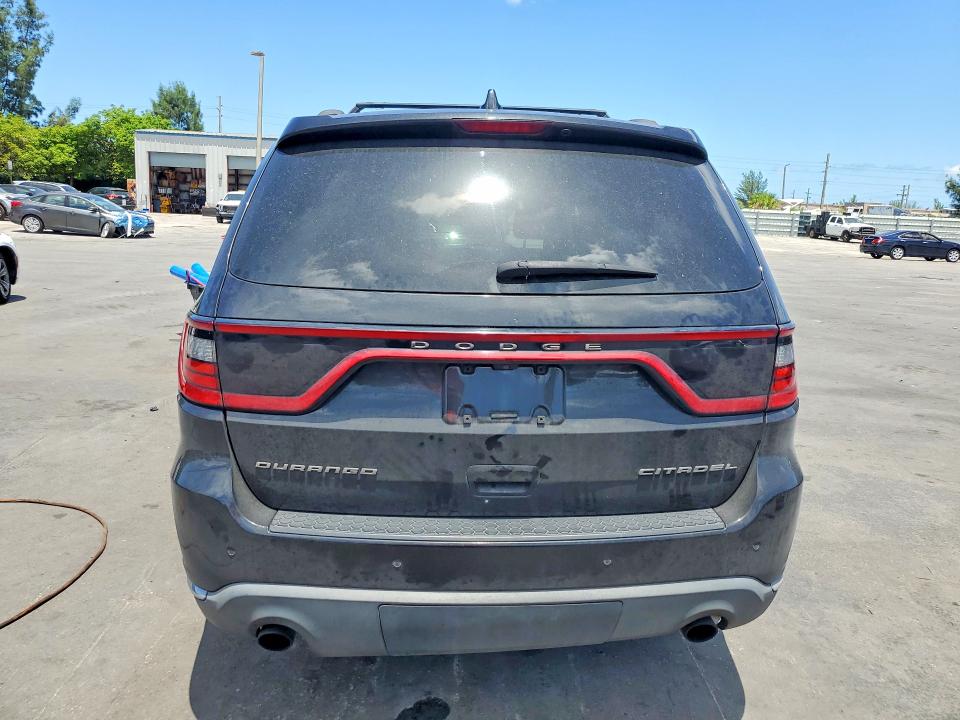 2015 Dodge Durango VIN 1C4RDHEG0FC127855 COPART salvage auction — FRONT END, Fl - Cert Of Title-Rebuilt, sold $1,200 on 2026-07-29 (photo 6)