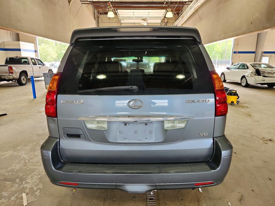 2005 Lexus Gx 470 VIN JTJBT20X350083114 COPART salvage auction — MECHANICAL, Va - Certificate Of Title, sold $2,350 on 2026-07-10 (photo 6)
