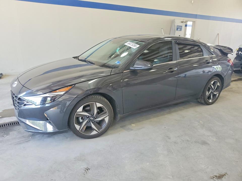 2022 Hyundai Elantra VIN 5NPLP4AG5NH073225 COPART salvage auction — REAR END, Salvage Title, sold $6,600 on 2026-07-17 (photo 1)