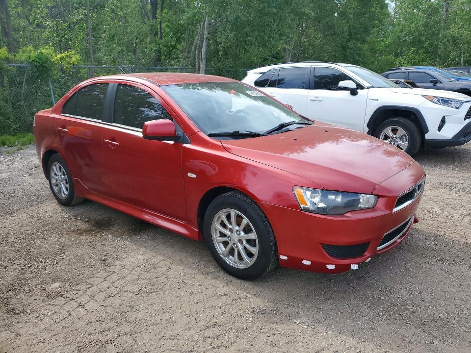 2013 Mitsubishi Lancer VIN JA32U2FU0DU609539 COPART salvage auction — FRONT END, ON - PERMIT NO BRAND - UNFIT, sold $500 on 2026-07-21 (photo 4)