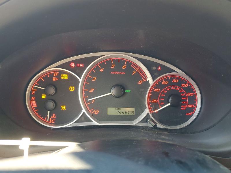 2008 Subaru Impreza VIN JF1GE75688G517139 COPART salvage auction — MECHANICAL, Fl - Cert Of Title-Rebuilt, sold $600 on 2026-07-22 (photo 9)