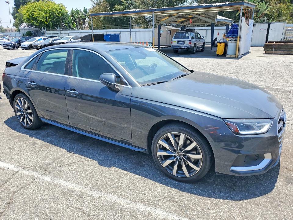 2021 Audi VIN WAUABAF44MA086697 COPART salvage auction — REAR END, CA - SALVAGE CERTIFICATE, sold $6,300 on 2026-07-24 (photo 4)