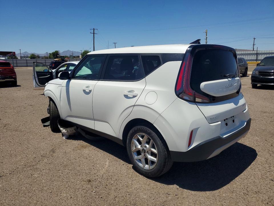 2023 Kia Soul VIN KNDJ23AU0P7871886 COPART salvage auction — FRONT END, Az - Cert Of Title - Salvage, sold $2,500 on 2026-07-06 (photo 2)