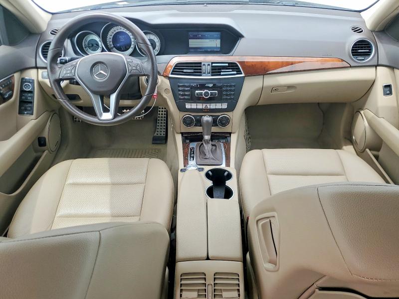 2014 Mercedes-benz C-klasse VIN WDDGF8AB9EG161107 COPART salvage auction — FRONT END, Salvage Title, sold $1,750 on 2026-07-20 (photo 8)